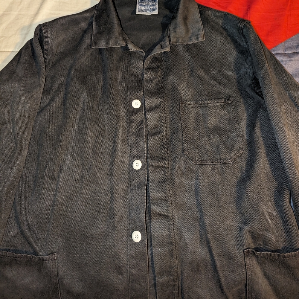 Jungmaven NWOT BLACK Weathered Olympic Jackets